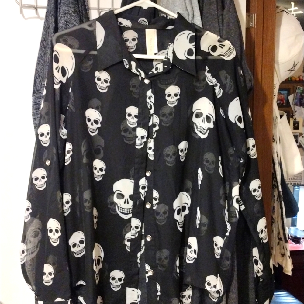 Size L, black sheer, Haley Starr.